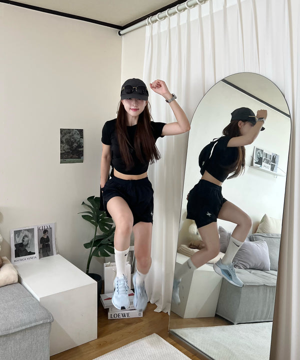 @쩡올이 wearing URH OPT Washed Cap