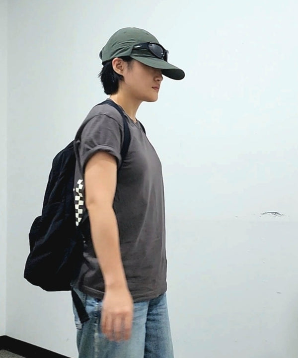 @mmm..ouo wearing URH OPT Washed Cap