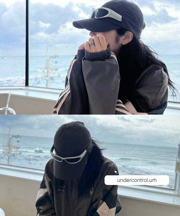 @domi_ wearing URH OPT Washed Cap