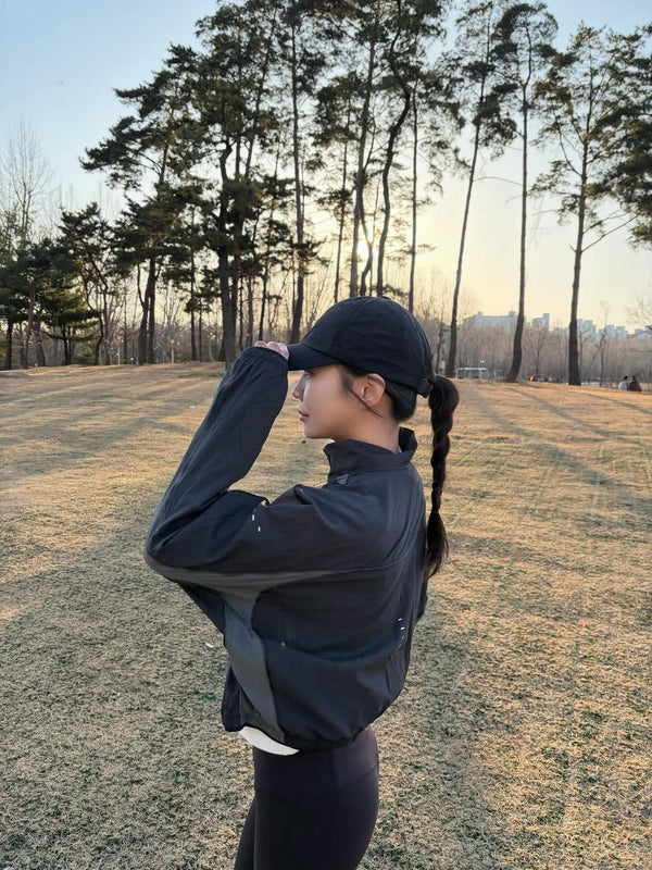 @movebyyeon wearing URH OPT Washed Cap