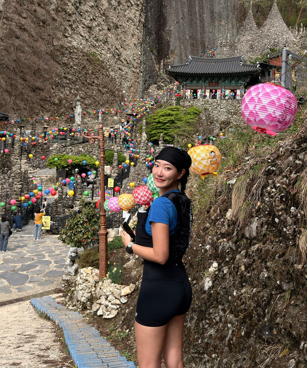 @운동하는윰핏 wearing URH OTC Hairband