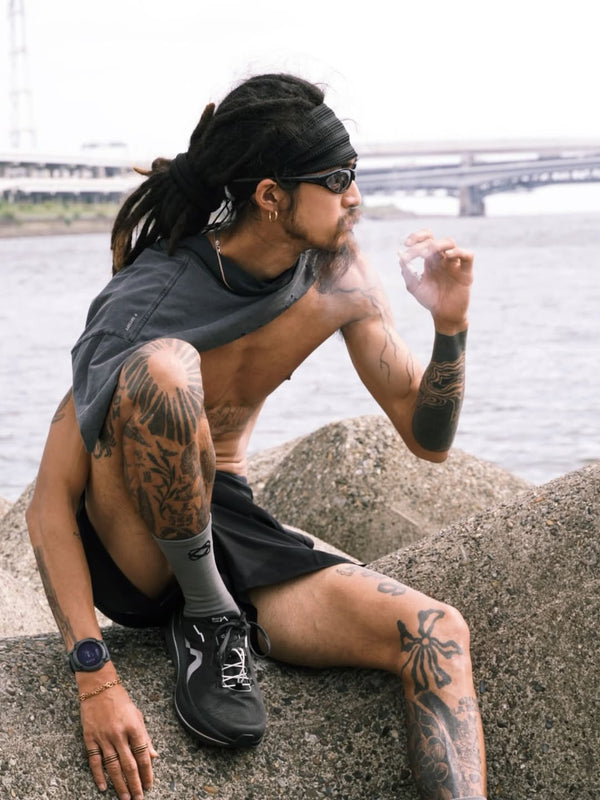 @ryudoueno wearing URH OTC Hairband