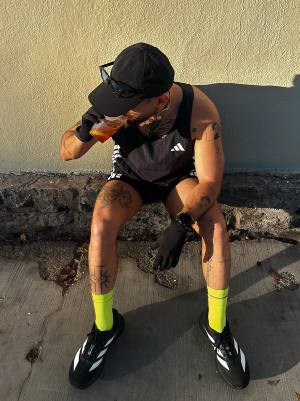 @cescha wearing URH OPT Washed Cap