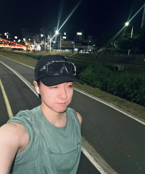 @너물만두먹을래_ wearing URH OPT Washed Cap