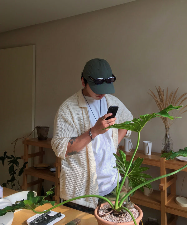 @규형쓰 wearing URH OPT Washed Cap