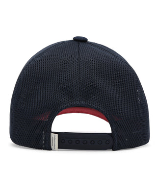 Soft top baseball cap with breathable mesh