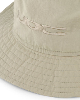 Lightweight summer nylon bucket hat for sun protection