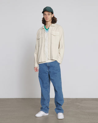 Classic corduroy dad cap with a soft top