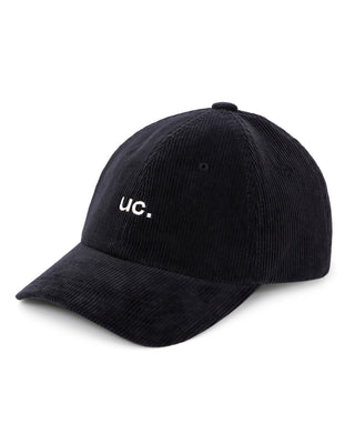 Classic corduroy dad cap with a soft top