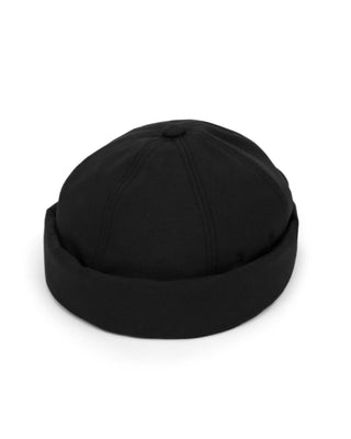 Close-up of an adjustable watch cap