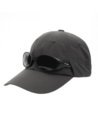 running cap with breathable mesh lining