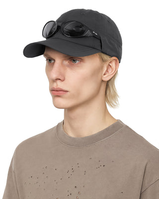eyewear-ready cap for outdoor movement