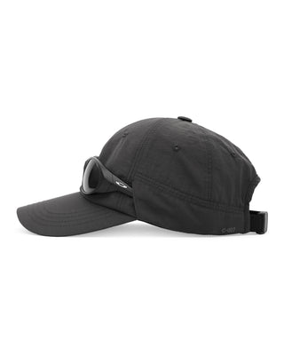 lightweight nylon cap with aero-cool sweatband