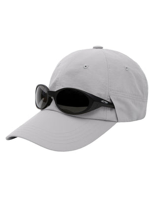 running cap with breathable mesh lining