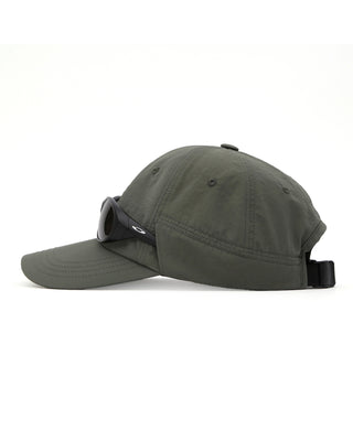 deep fit baseball cap with eyewear slots