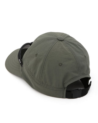 hiking and running cap with sunglasses support