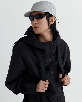 outdoor nylon flat brim cap