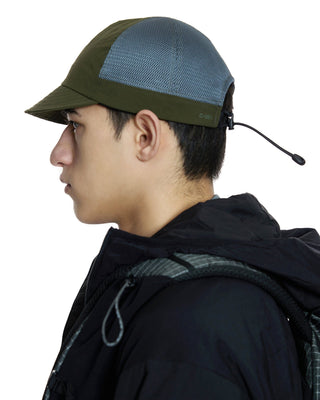 Compact foldable cap in a pocket