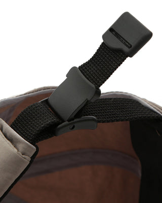 Close-up of an adjustable watch cap