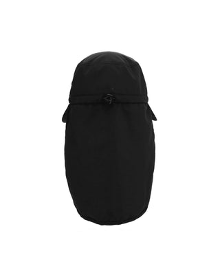 A lightweight summer hat with earflaps for added comfort on breezy days.