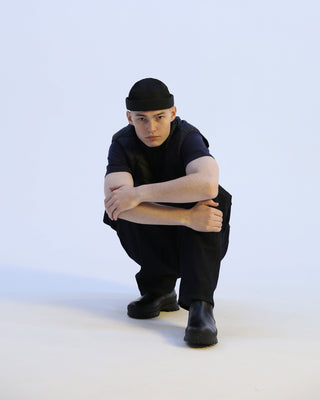 Skull cap with a sporty look