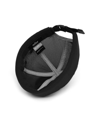 Comfortable skull cap in a forest environment