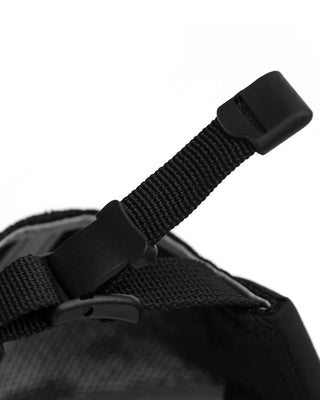 Close-up of an adjustable watch cap