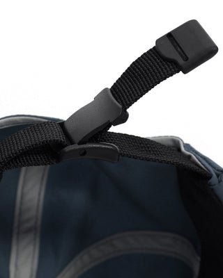 Close-up of an adjustable watch cap