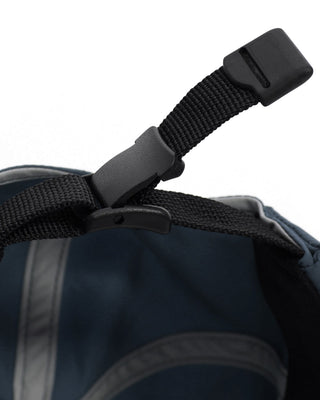 Close-up of an adjustable watch cap