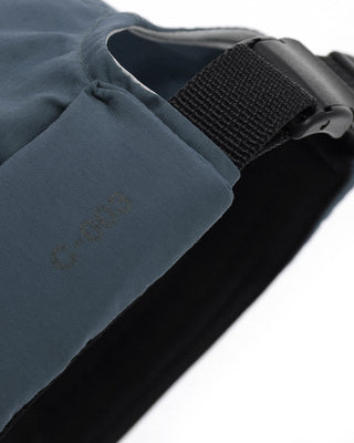 Person wearing a skull cap while cycling