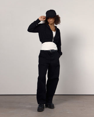 Sun protection cap made with lightweight fabric.