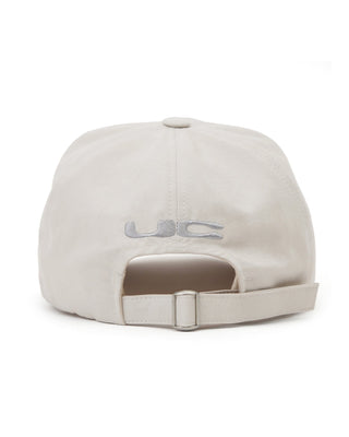 A stylish ball cap with a modern design.