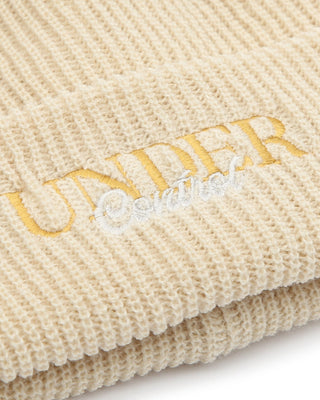 - Trawler beanie styled with a casual outfit