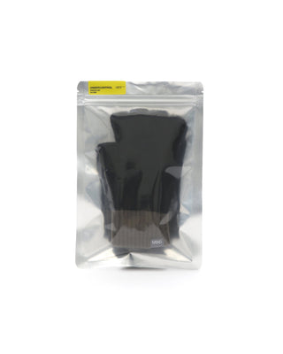 Stylish fingerless gloves in a casual outdoor setting