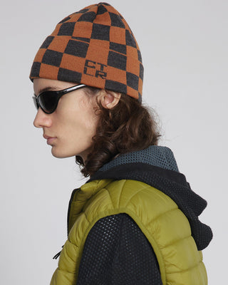 - Loose fit beanie in oversized style