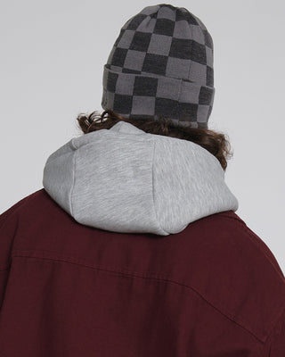 - Classic beanie with minimal design