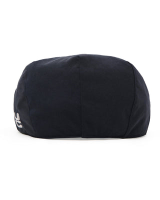 tailored outfit hat with subtle logo