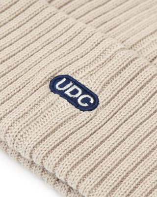 - All-Season Beanie with Knit Texture