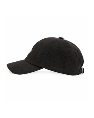 Soft top design detail on a trendy dad cap