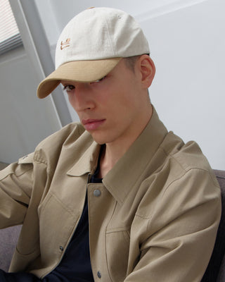 soft top denim look cap