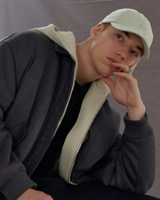 adjustable strap washed cap