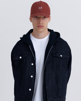 adjustable strap washed cap
