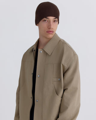 neutral beanie for casual outfits