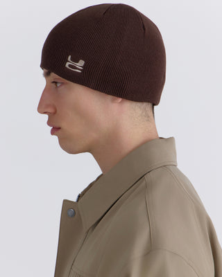 everyday beanie with clean silhouette