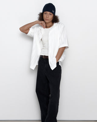 versatile streetwear cuffless beanie