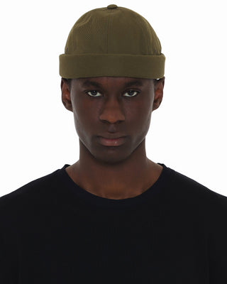 Vibrant watch cap to add color to your outfit.