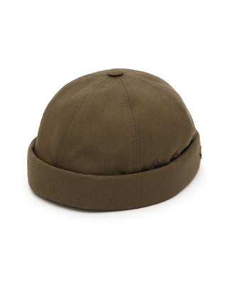 Trendy watch cap for winter fashion.