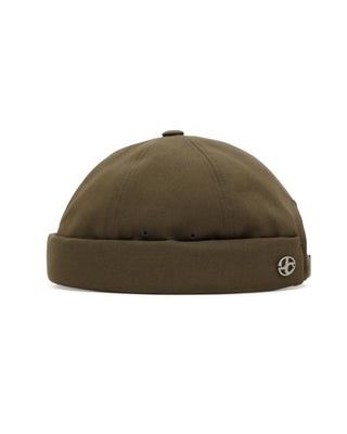 Soft brimless cap for sensitive skin.