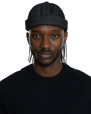 Comfortable watch cap for cold weather.