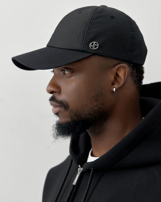 structured XL ball cap with strap